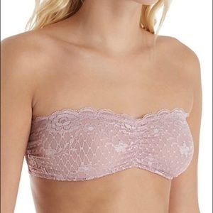 NWOT PINK FREE PEOPLE BRALETTE